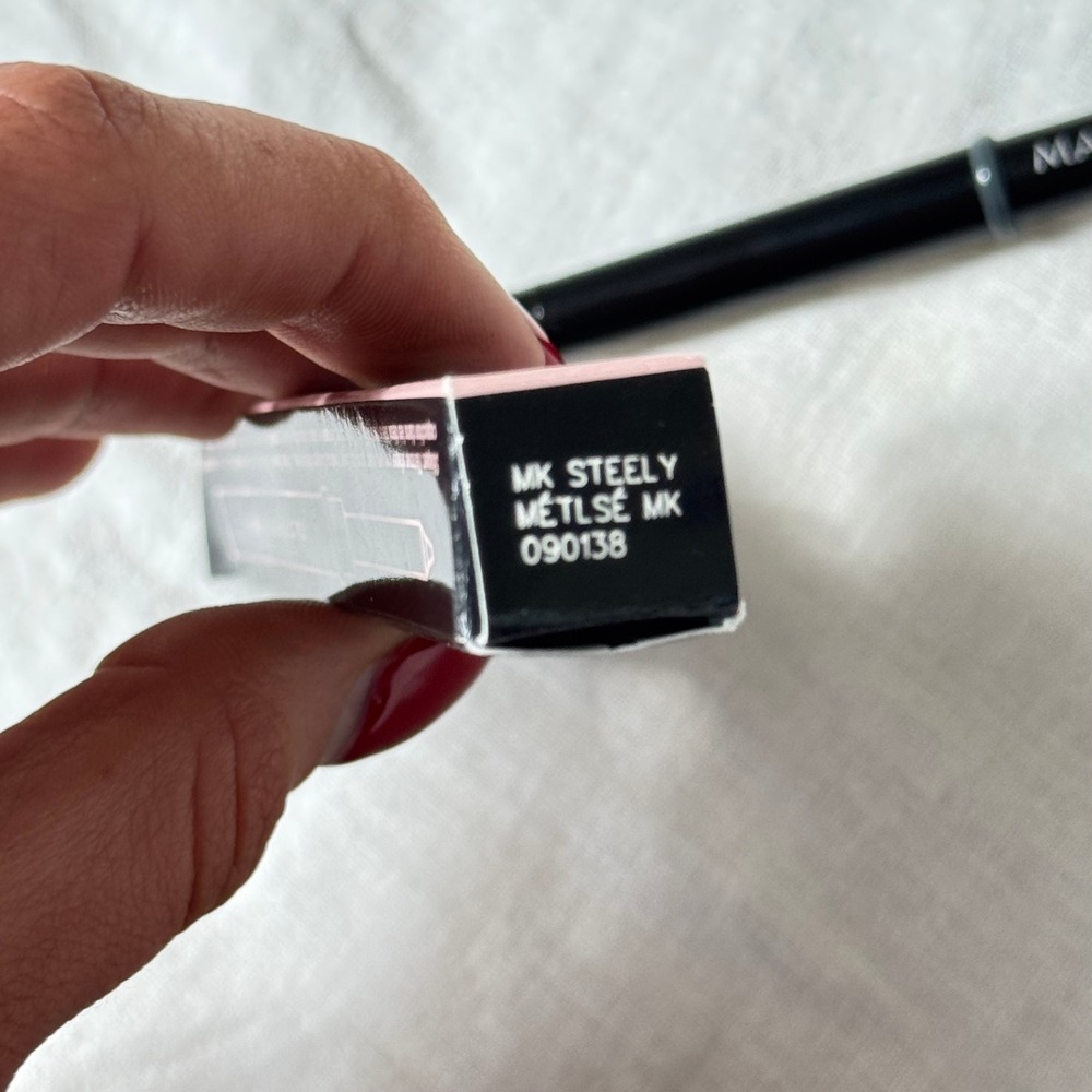 Mary Kay Eyeliner Women's 0.01 oz MK Steely Metallic Gray Pencil Makeup - Picture 2 of 3